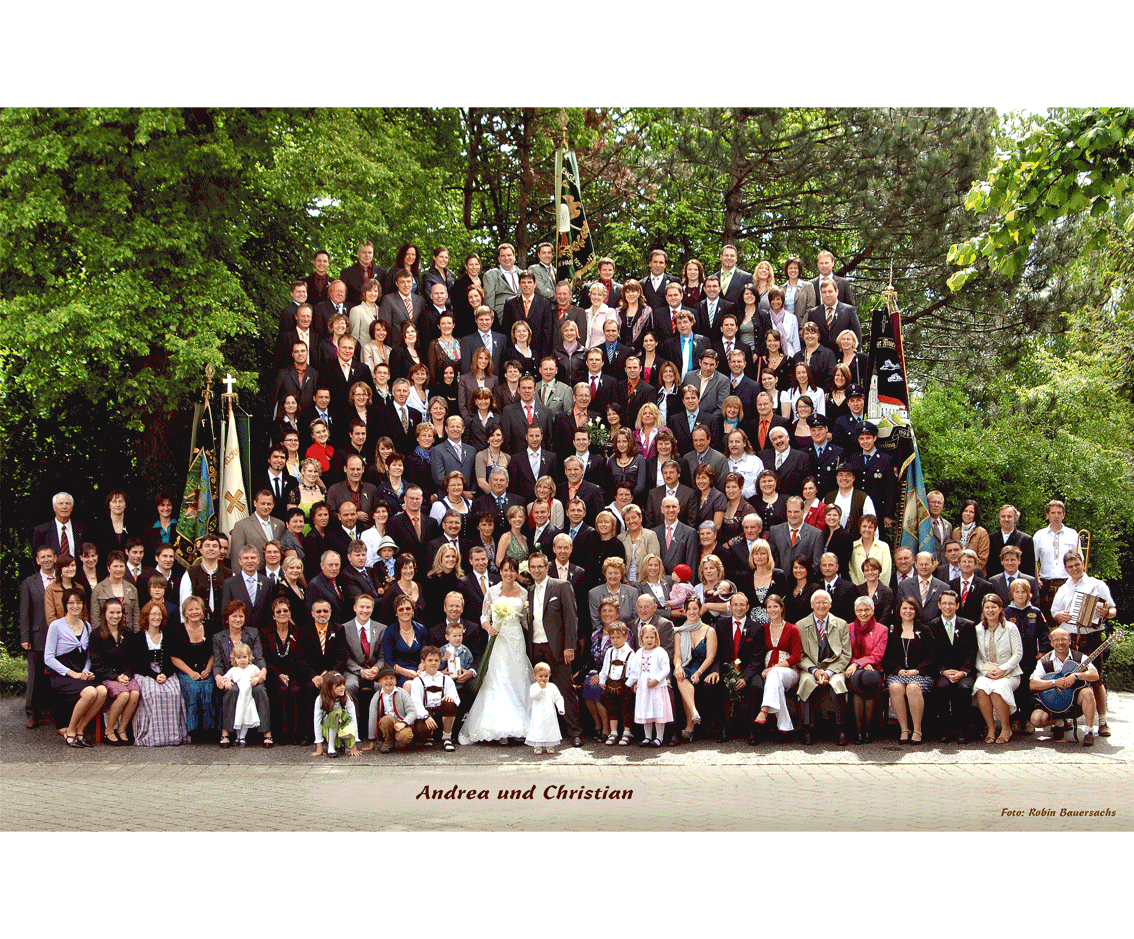 Gruppenfoto — professionelle Aufstellung